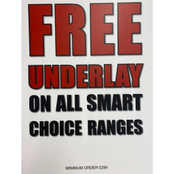 FREE Undrelay on all Smart Choice Ranges.