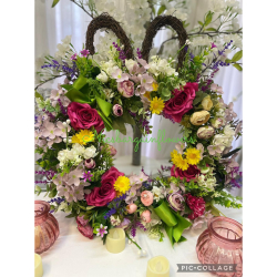 Easter Bunny Floral Wreaths from NICS Bargain Flowers and Hire in Walsall