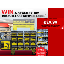 Win a Stanley 18v drill