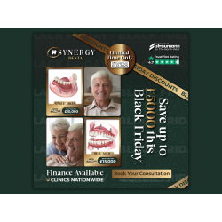 Black Friday Dental Implant Savings – Save Up to £5,000