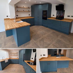 Design your kitchen with the free 3D online planner at Rozier Installations Ltd