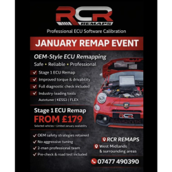 🚗🔥 RCR Remaps – January Remap Event 🔧✨