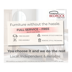 Bedrock Furniture Free Full Service Offer