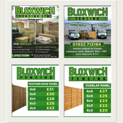 Fence Panels from just £20 at Bloxwich Fencing Walsall
