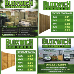Fence Panels from just £20 at Bloxwich Fencing Walsall