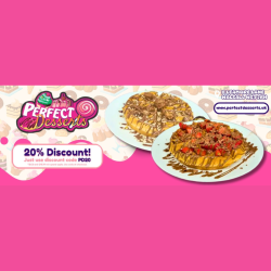 Perfect Desserts 20% Off Deal this May ✨🍰