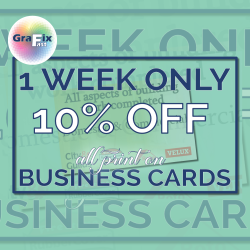 10% OFF Business Cards