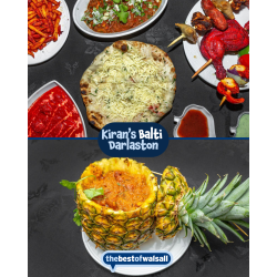 Mid-Week Special Offer (Sunday to Thursday): A fantastic four-course meal for just £15.00 at Kiran's Balti
