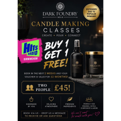 Buy One, Get One Free Candle-Making Classes at Dark Foundry No. 8